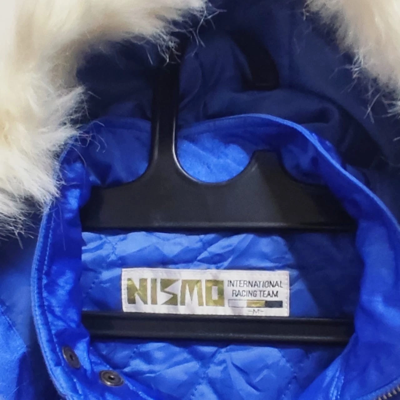 (NOS) NISMO Old Logo Fur-trimmed Winter Jacket image 3