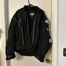 Joe Rocket Jacket Mens XL Black Armor Riding ...
