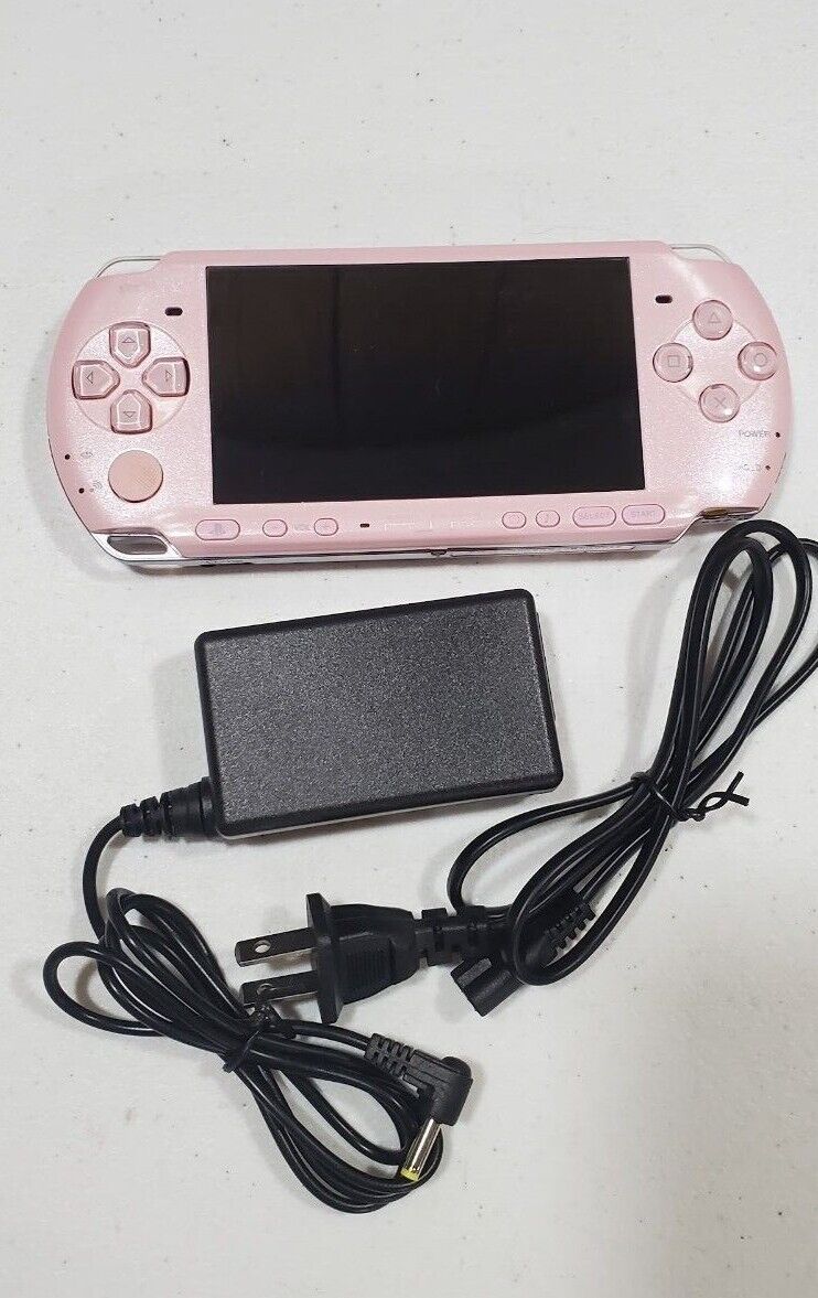 Sony PSP-3000 Console Select Color w/Charger + new battery + random 3 games