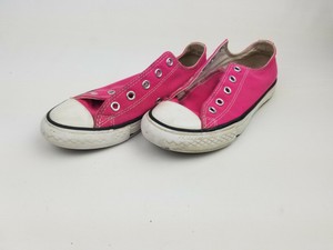 pink low top converse