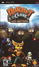 Ratchet E Clank: Size Matters - Psp (Greatest Hits) (Somente Disco