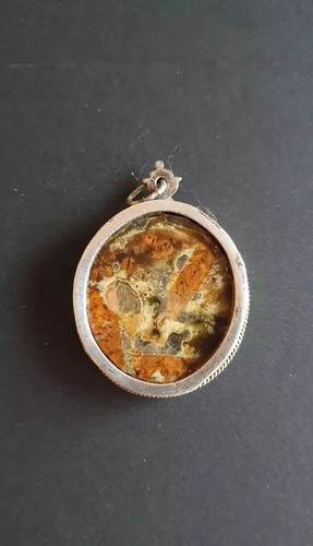 Relicario antiguo de plata medal silver antique reliquia