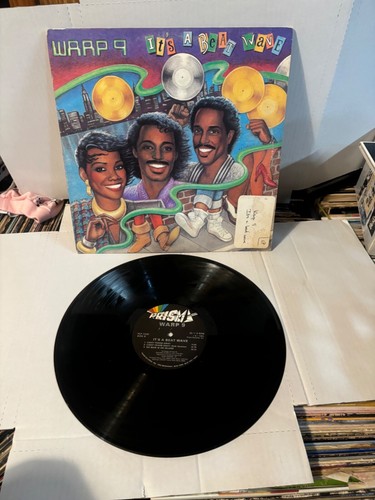 WARP 9 ~ IT'S A BEAT WAVE LP (1983) ORIG ELECTRO SYNTH POP PRISM PLP 1030