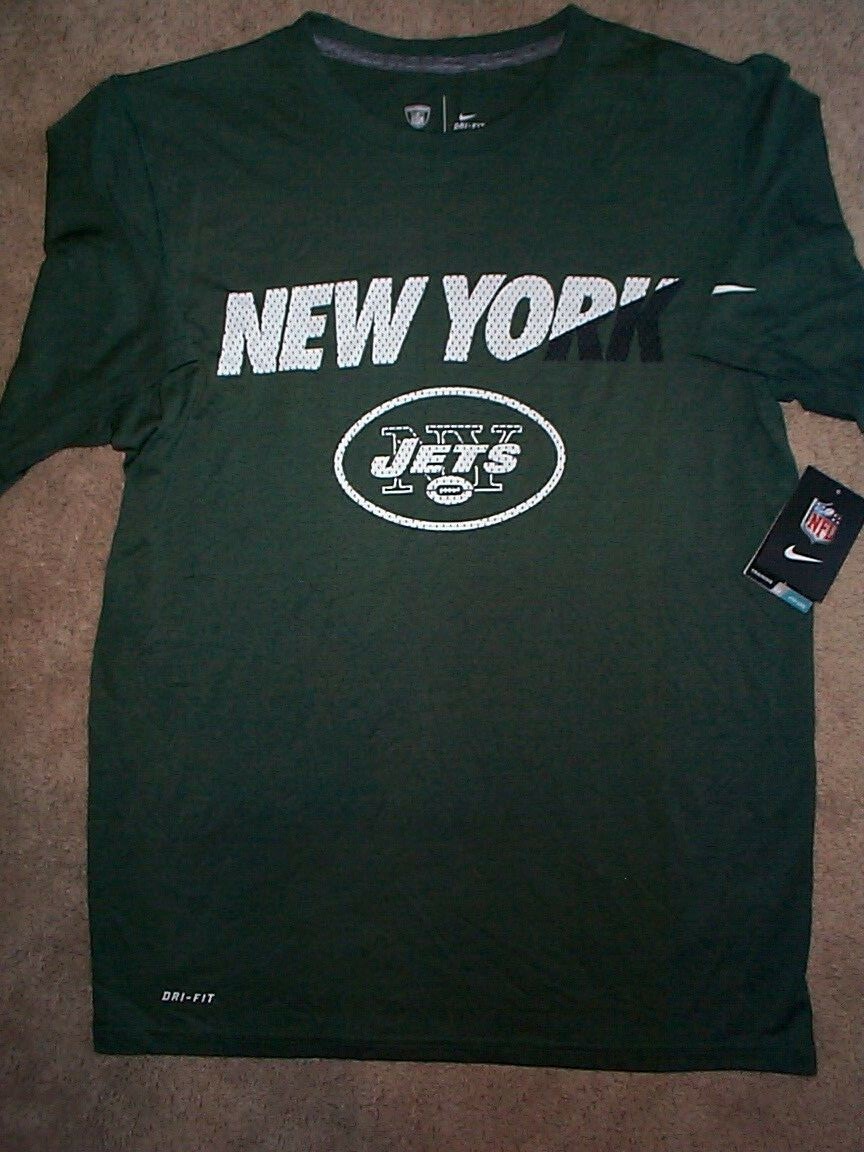 32) NIKE New York NY Jets nfl DRI-FIT Jersey Shirt Adult MENS/MEN'S  (m-medium) - Body Logic