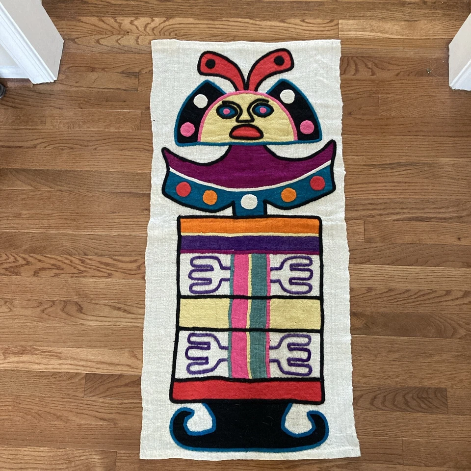 Awesome Native American Tapestry - Image 4 of 4