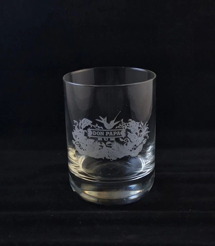 RUM MALECON 2 Don Papa Rum Gläser, Tumbler, Bar, Gastro, Party, 2 Stück