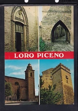 Postcard Loro Piceno VEDUTINE MB217