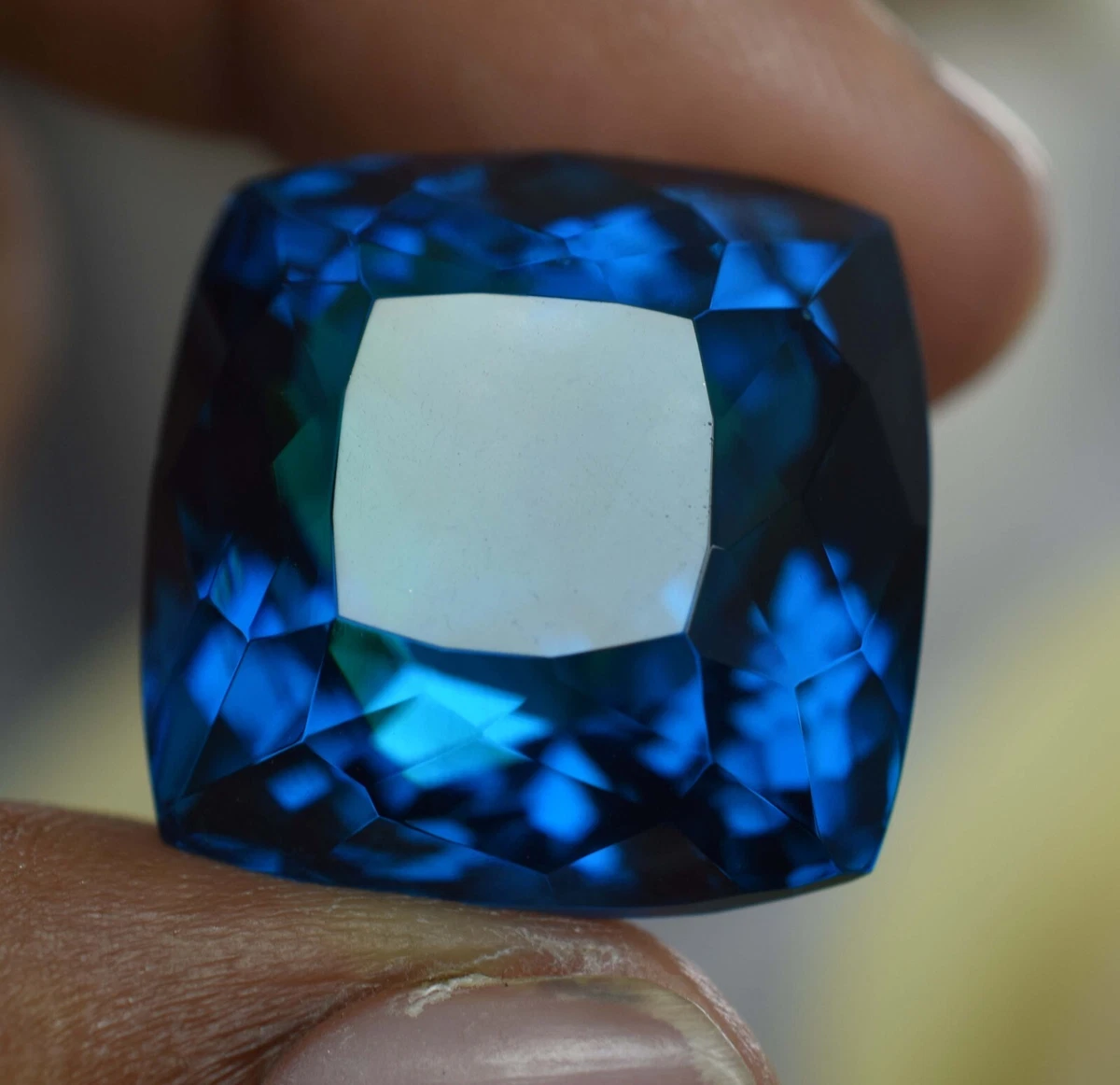 Lab grown 2024 teal sapphire