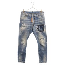 DSQUARED2 Dsquared 19AW IDG Denim Pants Jeans Washed Blue S74LB0600 S30309 Used