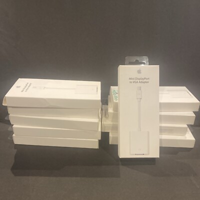 10x Thunderbolt Mini Display Port DP To VGA Cable Adapter for Apple iMac Mini