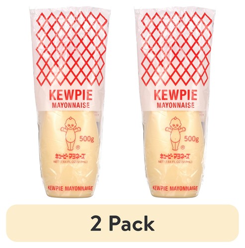 (2 pack) Kewpie Mayonnaise, 17.64 fl oz
