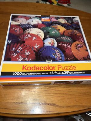 Kodacolor   1000 pc Premium Puzzle Pretty Parasols