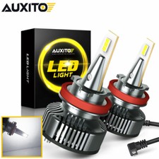 2x H11B Bombillas de faros LED para Kia Sportage 2011-2016 Kit de haz bajo blanco brillante