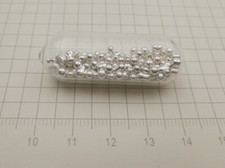 Silver particles Metal 4N Ag  99.99 pure 10g with argon glass bottle