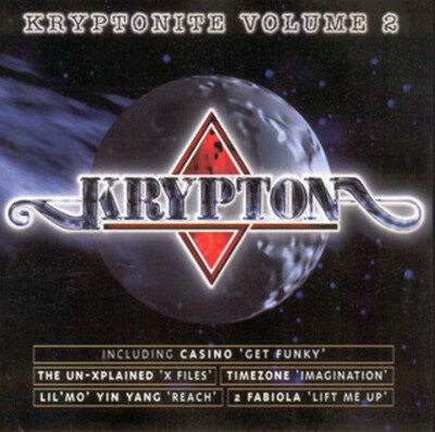 KRYPTONITE VOLUME 2 (CD - 1996) 2 Fabiola, C-12, Timezone, KC Flight, Casino....