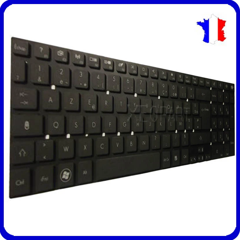 Clavier Français Original PACKARD BELL EASYNOTE LV11HC VG70 Noir Neuf