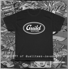 Guild an American Classic Guitar Logo Men's T-Shirt American Size S-5XL T-Shirt