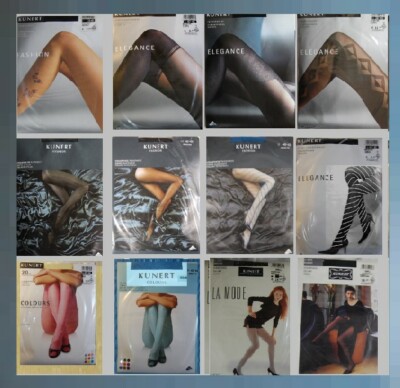 Kunert Strumpfhose ELEGANCE Fashion COLOURS LA MODE Glimmer Naht Diamant 4079