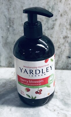 Yardley London Berry Blossom Moisturizing Hand Soap-Orange