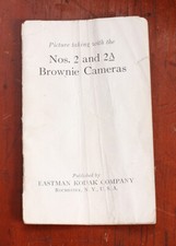 KODAK NO. 2, 2A BROWNIE INSTRUCTION BOOK, COVERS MISSING/cks/200996