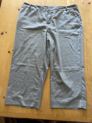 Mossimo Ladies Dress Capris Grey Size 18W | eBay