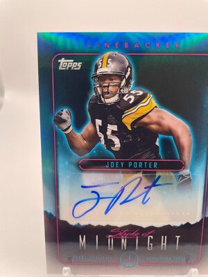 2024 Topps Midnight JOEY PORTER AUTO 🔥 Stroke of Midnight #SMA-JP