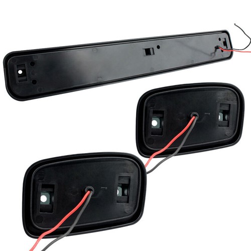 LED Lights Cab Roof SUV Truck For 07-13 Chevy Silverado GMC Sierra Smoked Lens - Picture 7 of 9