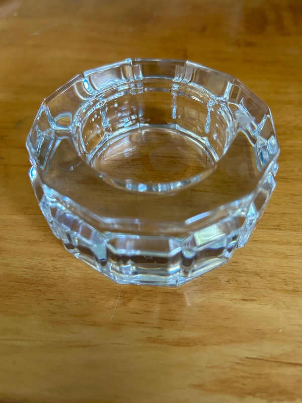 Cristol D'Arques crystal tea light holder