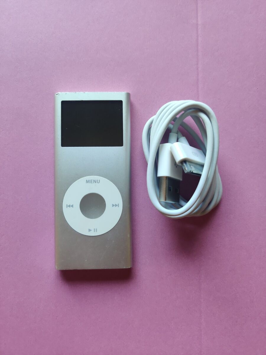 Apple iPod Nano 2nd Generation Silver 2GB A1199 MA477LL/A Apple iPod Nano 2nd Generation Silver 2GB A1199 MA477LL/A