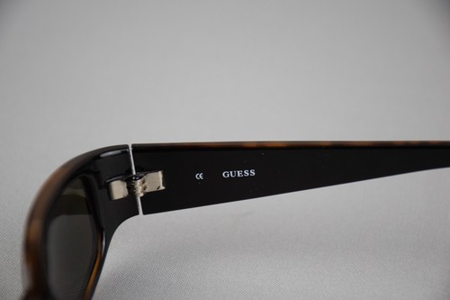 Gafas de sol vintage Guess GU 653A marrón gafas de sol Italia años 90 diseñador leopardo - Imagen 8 de 13