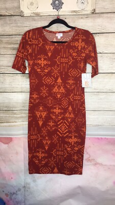 Lularoe Julia Dress - AZTEC PRINT - Size XS - NWT