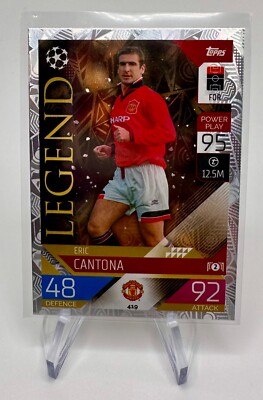 Eric Cantona 10枚限定 Gold 激レア　カード　サッカー Offer Soccer Cards Eric Cantona Limited Edition Legends Gold