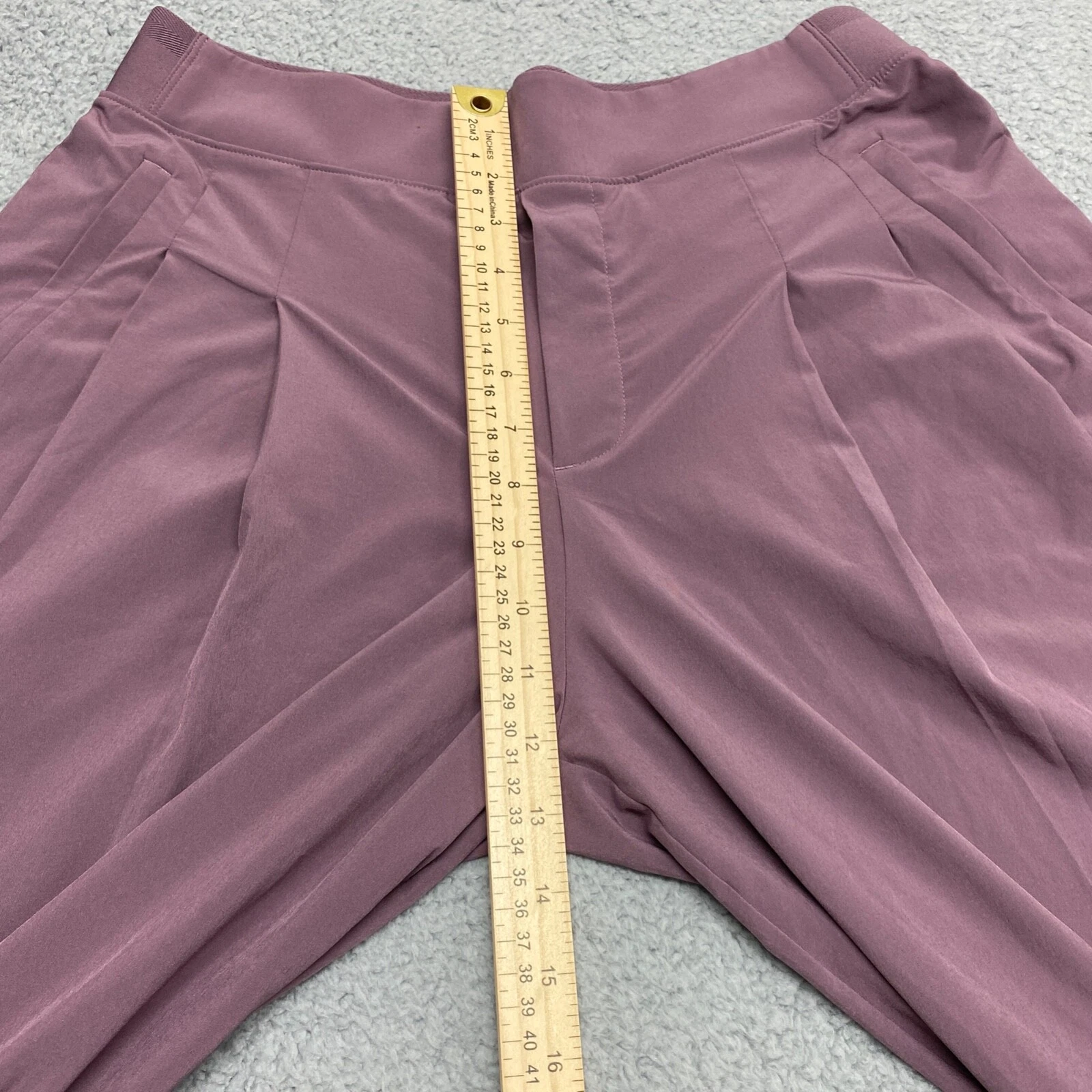 athleta high rise brooklyn wide leg crop pull on stretch pants