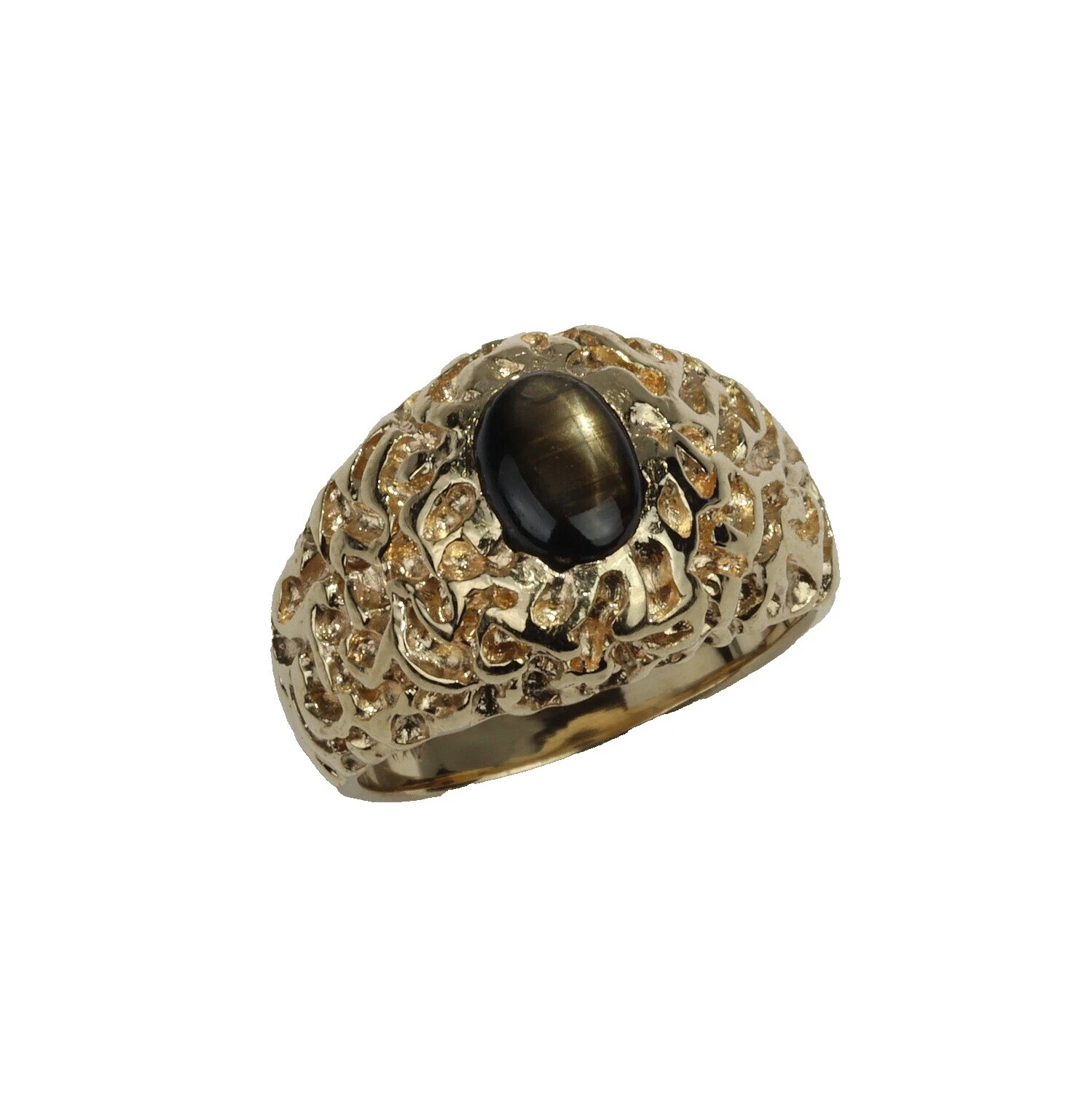 Anillos Zafiro Marrón para Hombres
