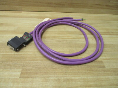 Siemens 6ES7 972-0BA50-0XA0 Connector W/ 5' Cable & 3' Cable