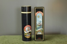 Linie Aquavit dosen -  leer - Gr&ouml;&szlig;e 30 cm hoch, Dm 8,5 cm-   Sammeln