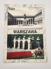 Warsaw Poland Saski Palace in 1929 & Tomb of the Unknown Soldier postcard
