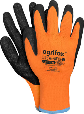 12 Paar Winter Handschuh Arbeitshandschuhe Handschuhe Thermo Kälte Gr 9