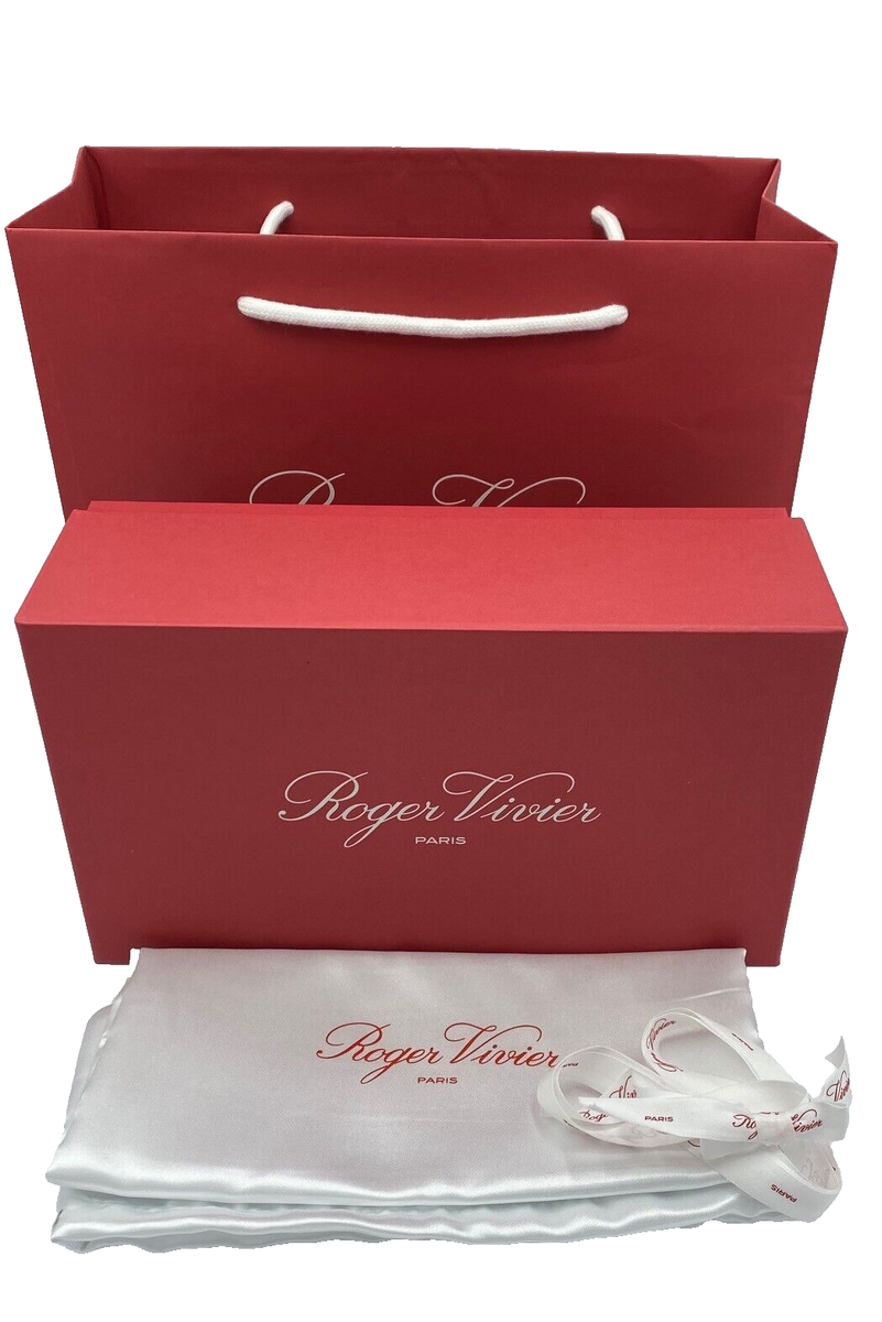 Roger Vivier 　箱証明書あり New Roger Vivier Women's Shoe Box with Shopping Bag, Dust Bag