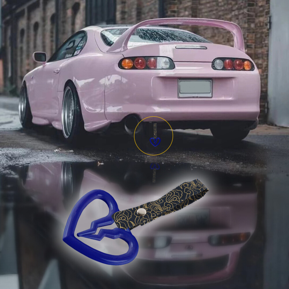 JDM S Broken Heart Japanese Bosozoku BL Ring BK Clouds Nylon