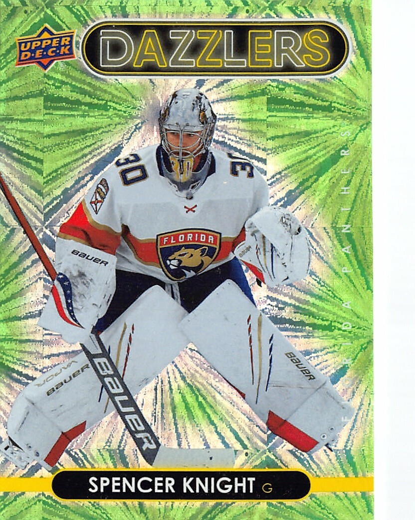 2021-22 UD Dazzlers Green #DZ21 Spencer Knight