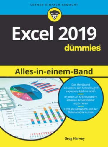 Thumbnail - Excel 2019 Alles-in-einem-band Für Dummies 5469