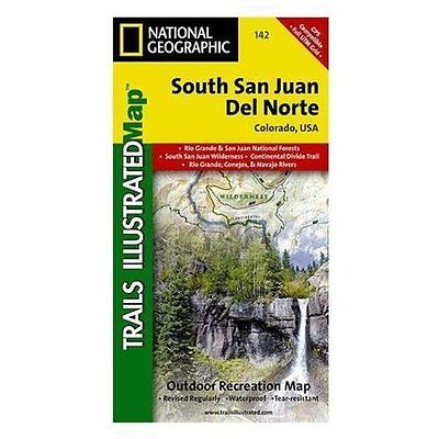 South San Juan, Del Norte Map