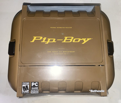 Fallout 4 Pip-Boy Edition PC Complete Pip-Boy + Steelbook Game Used