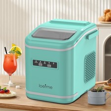 1.4L Ice Cube Maker Machine Compact Portable Countertop Ice  Maker Self-Cleaning