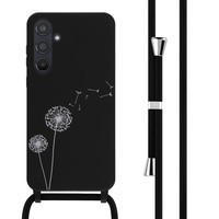 Imoshion SilikonhüLle Design Mit Band Samsung Galaxy A55 - Dandelion Black