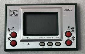 Nintendo Game & Watch Judge IP-05 Green Silver Series 1980 Tested Japan