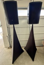 2 JBL PRX815W Powered Speakers, Bags, stands  Scrims