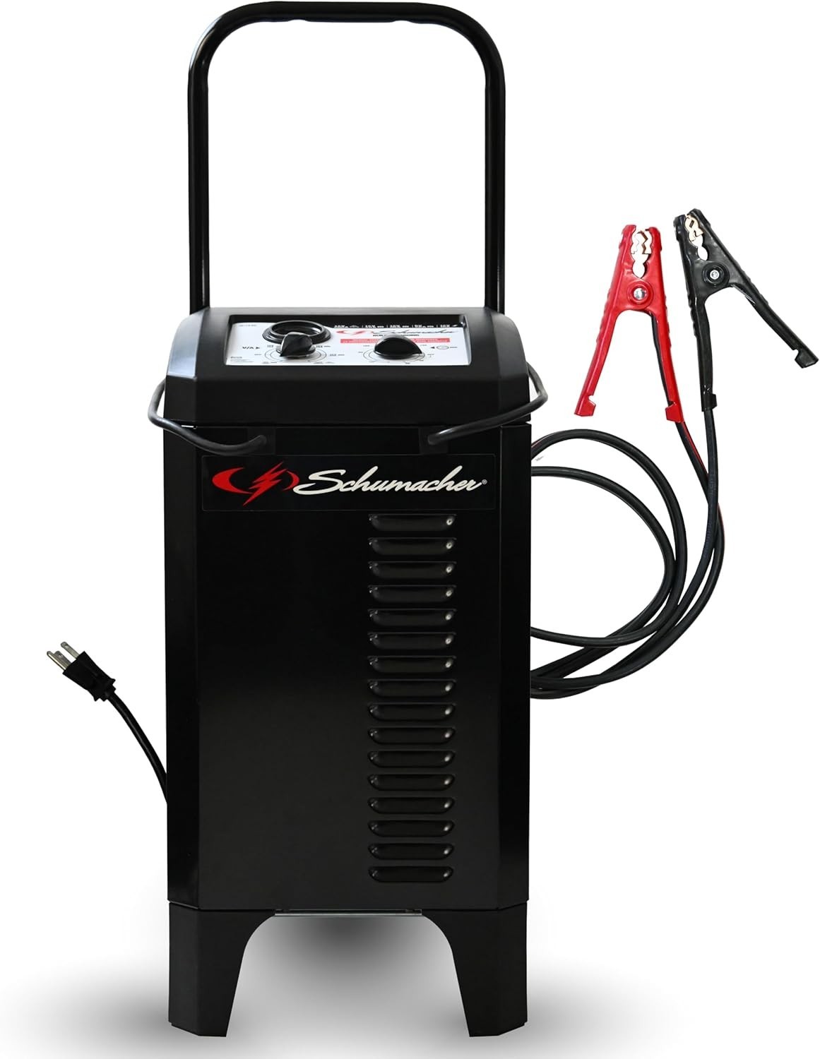 Manual Battery Charger & Engine Starter on Wheels 6V/12V 200