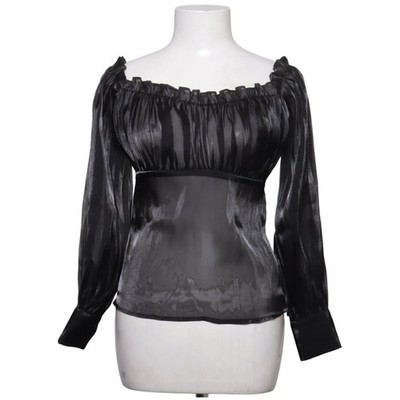 Pretty Lavish, Bluse, Größe: 34, Schwarz, Damen #HNX